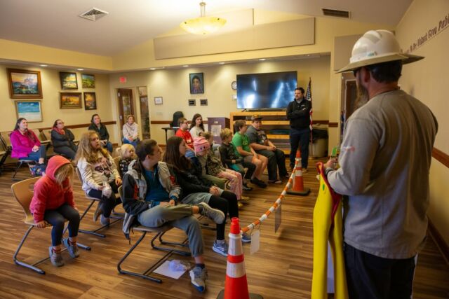 EnergyUnited recently gave a safety presentation to local homeschool students because together, we’re building safer communities. 💡⚡ 

#SafetyFirst #TheEnergyUnitedWay